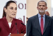 Sheinbaum valora que Felipe VI reconozca excesos de la Conquista y pide seguir el diálogo con España La presidenta de México, Claudia Sheinbaum, valoró el reconocimiento público que hizo el rey de España, Felipe VI, sobre los abusos cometidos durante la Conquista, al considerar que se trata de un gesto relevante que abre la puerta a continuar el diálogo entre ambos países.